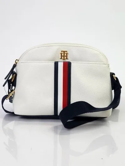Bolso Tommy Hilfiger para dama color blanco