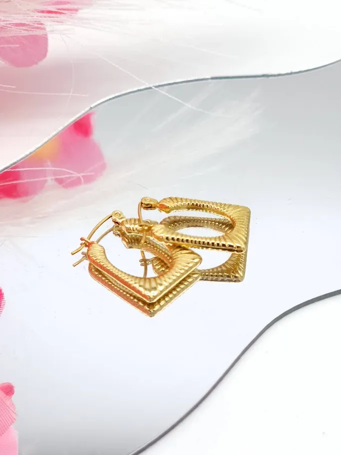 Aretes de Acero inoxidable para Dama