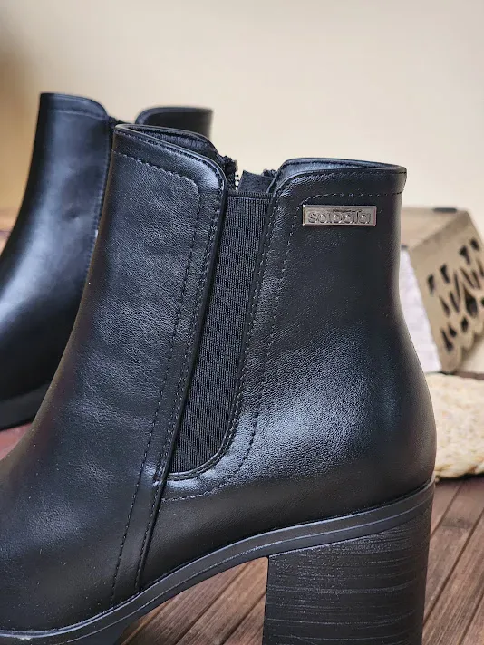 Botines Sabata para dama KYOTO-0924 BLACK