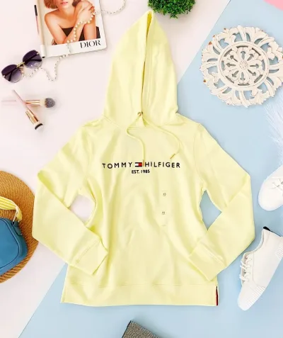 Suéter Tommy Hilfiger para dama color amarillo