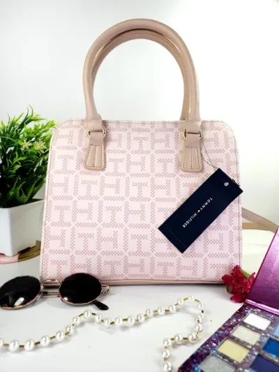 Bolso Tommy Hilfiger para dama color rosado