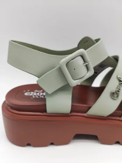 Sandalias Coral Cleopatra 4 Mint para dama