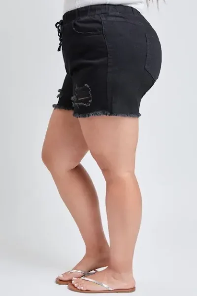 Short YMI para dama color celeste W2666