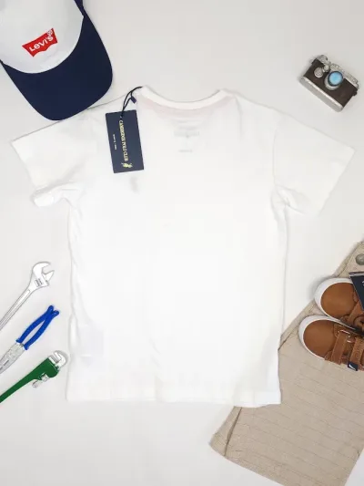 Camiseta Cambrige Polo para niño color blanco