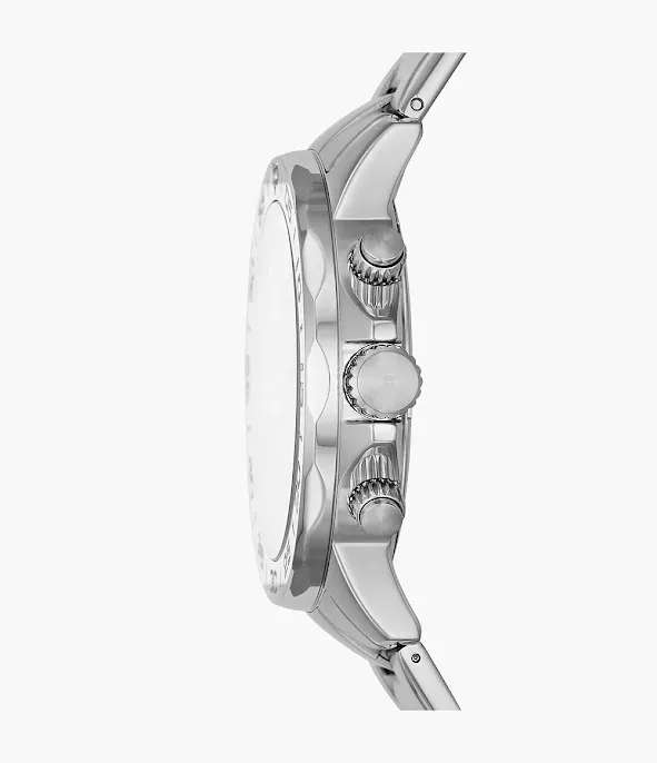 Reloj Fossil para caballero color plateado