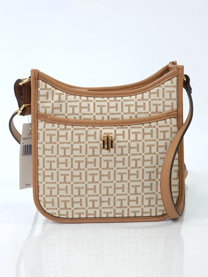 Bolso Tommy Hilfiger para dama color beige