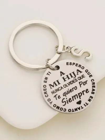 LLavero con frase para hija