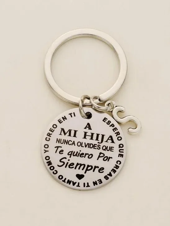 LLavero con frase para hija