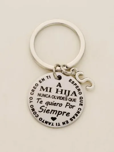 LLavero con frase para hija
