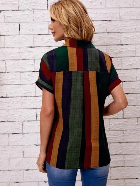 Blusa para dama multicolor