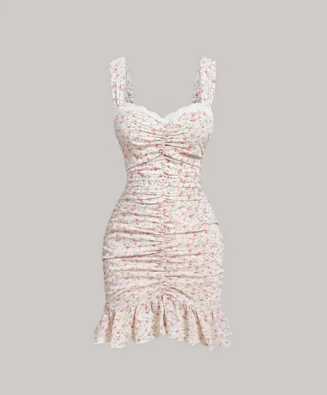 Vestido para dama estampado floral