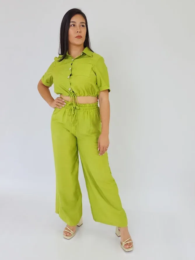 Conjunto color verde para Dama