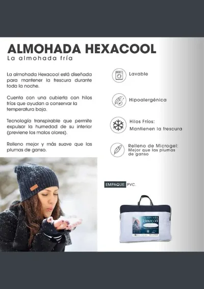 Almohada Hexacool