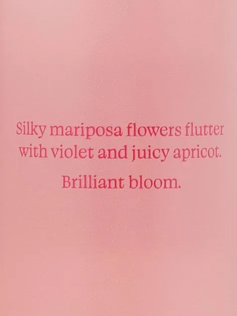 Loción Victoria’s Secret Bright Mariposa Apricot para dama