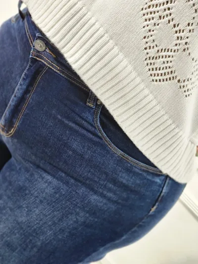 Jeans para dama color azul