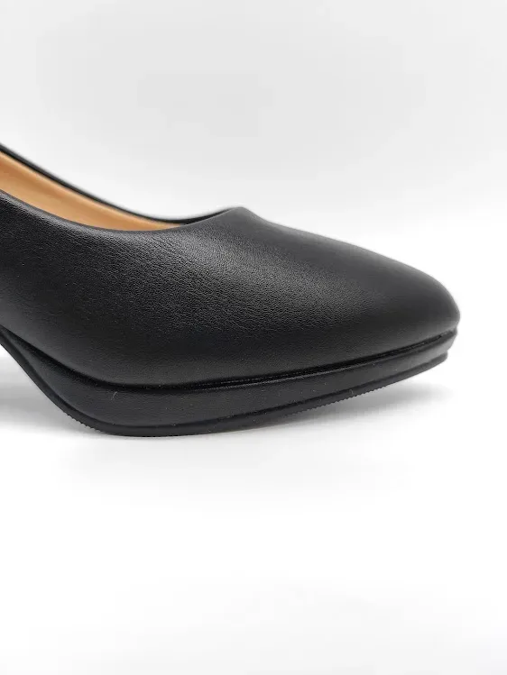Zapatos Natural Flora Black para dama