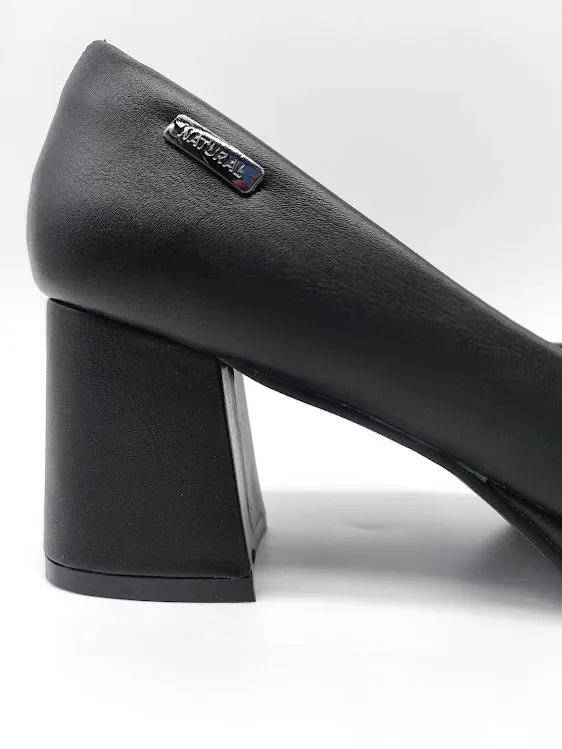 Zapatos Natural Flora Black para dama