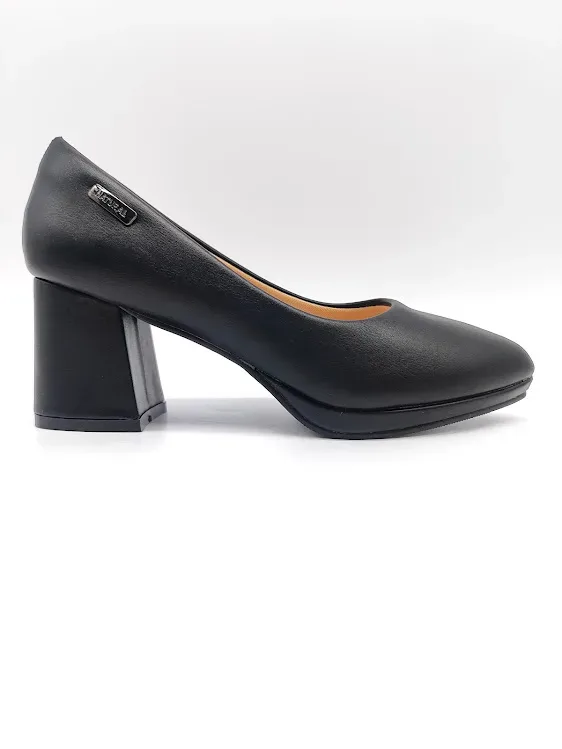 Zapatos Natural Flora Black para dama