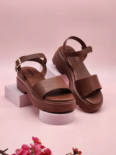 Sandalias Sabata para dama porto-2430 BROWN