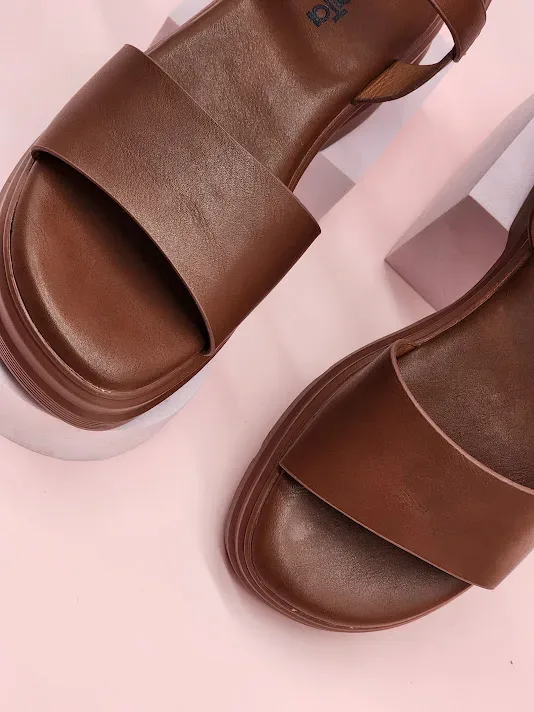 Sandalias Sabata para dama porto-2430 BROWN