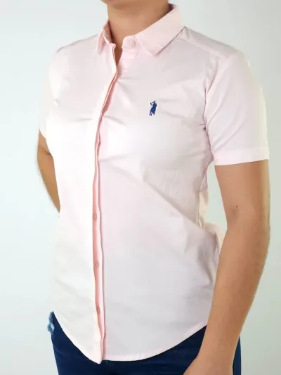 Camisa Cambridge Polo Club para dama color rosado