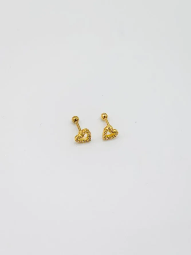 Aretes para Dama Acero inoxidable