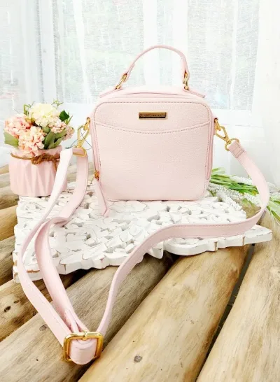 Bolso Tommy Hilfiger para dama color rosado