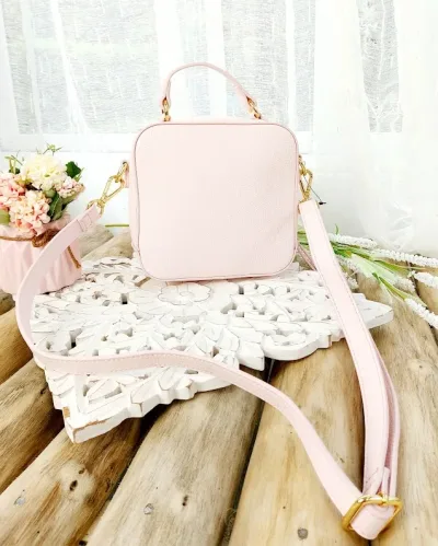 Bolso Tommy Hilfiger para dama color rosado