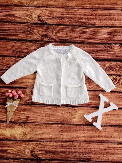 Abrigo EPK para niña color blanco