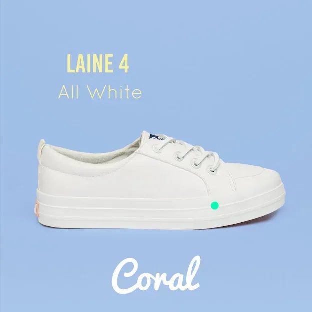 Tenis Coral para dama color blanco LINE 4 WHITE