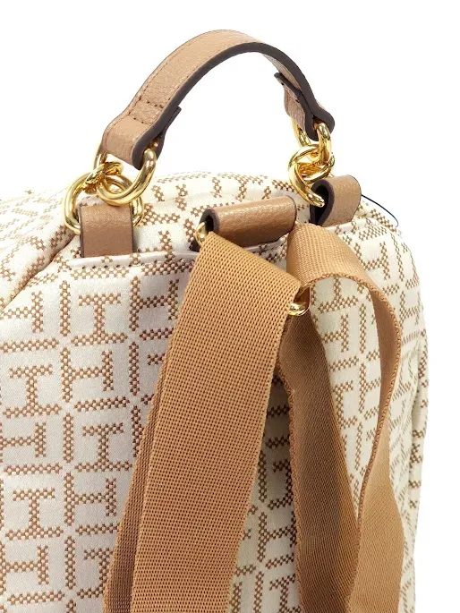 Mochila Tommy Hilfiger para dama color beige