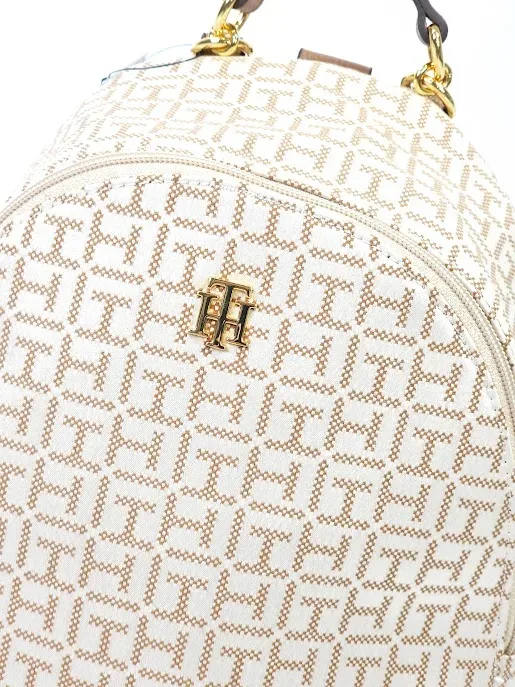 Mochila Tommy Hilfiger para dama color beige