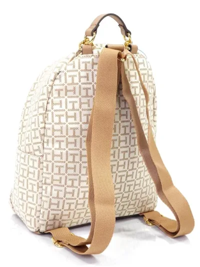 Mochila Tommy Hilfiger para dama color beige