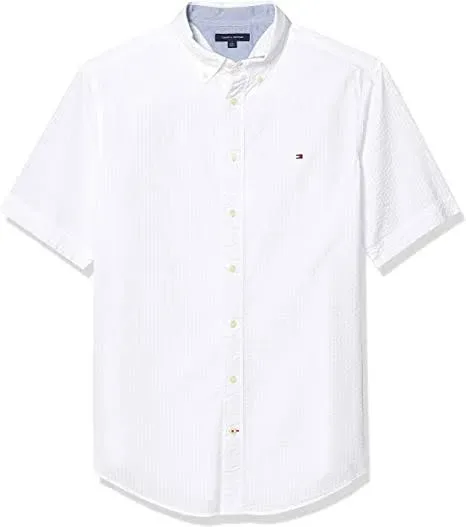 Camisa Tommy Hilfiger para caballero color blanco