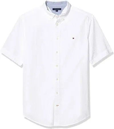 Camisa Tommy Hilfiger para caballero color blanco