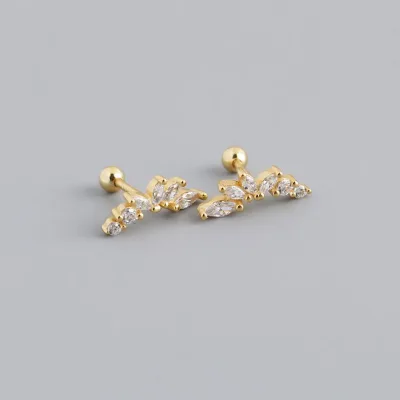 Aretes para dama de plata