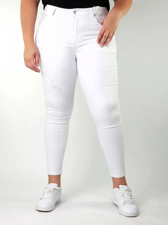 Jeans Cambridge Polo Club Blanco 1-16-7494