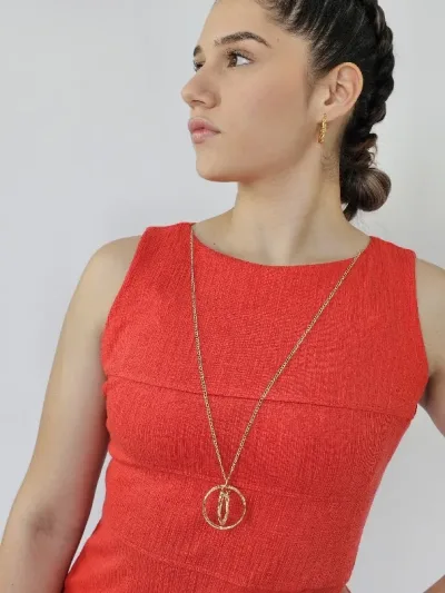Vestido color rojo para dama