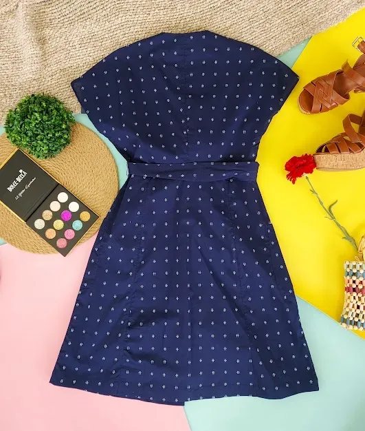 Vestido U.S Polo para dama color azul
