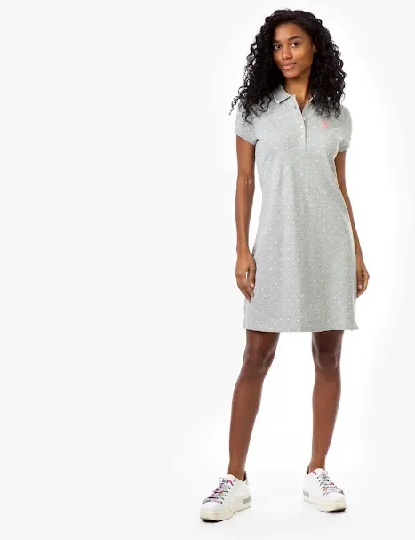 Vestido U.S.Polo ASSN para dama diseño de lunares