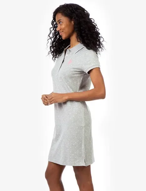 Vestido U.S.Polo ASSN para dama diseño de lunares