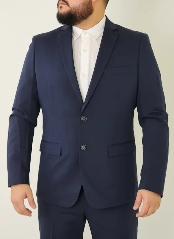 Blazer Estivaneli para caballero ROFFM-64672 COLOR AZUL