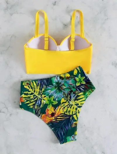 Vestido de baño para dama diseño floral