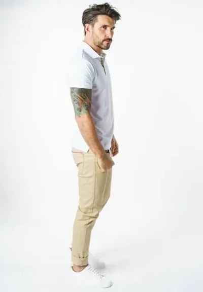 Camiseta Hummer para caballero color blanco