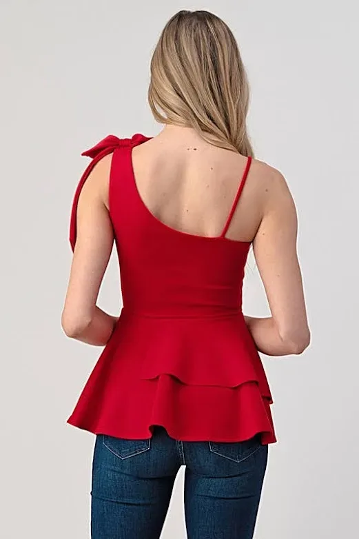 Blusa para dama color rojo