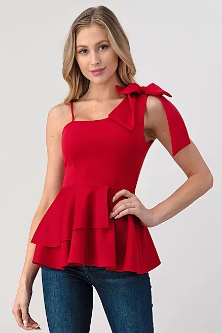 Blusa para dama color rojo