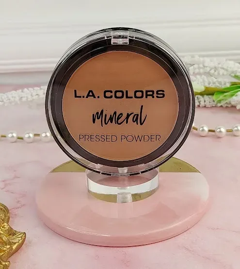 Polvo mineral prensado L.A.COLORS para dama CMP380