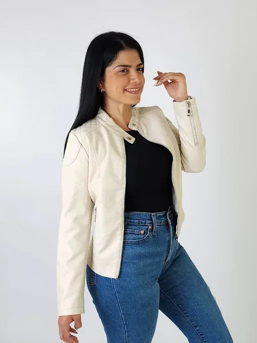 Jacket Salvaje para dama color beige