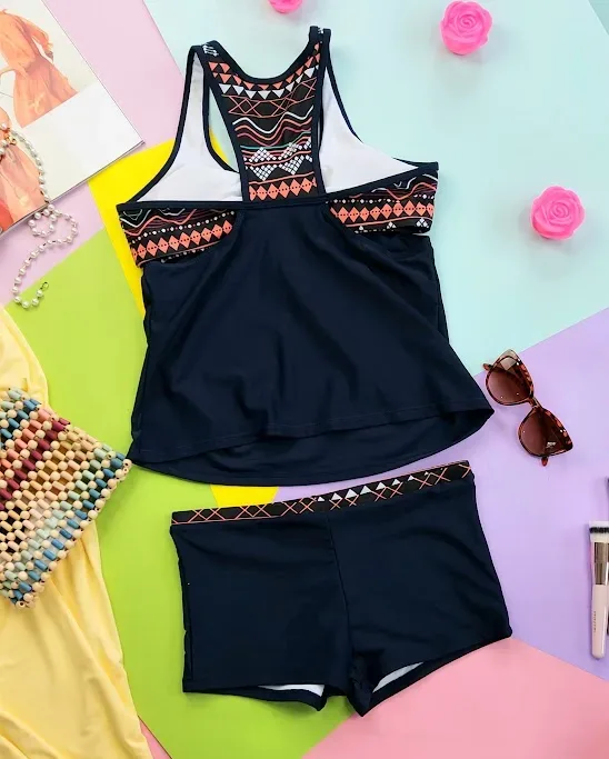Vestido de baño para daam color azul