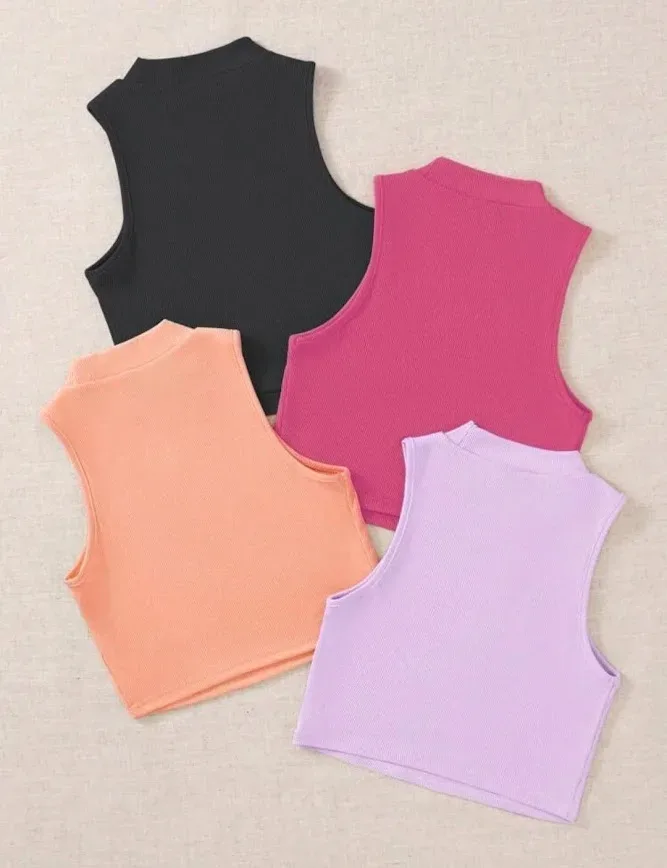 Set de 4 blusas multicolor